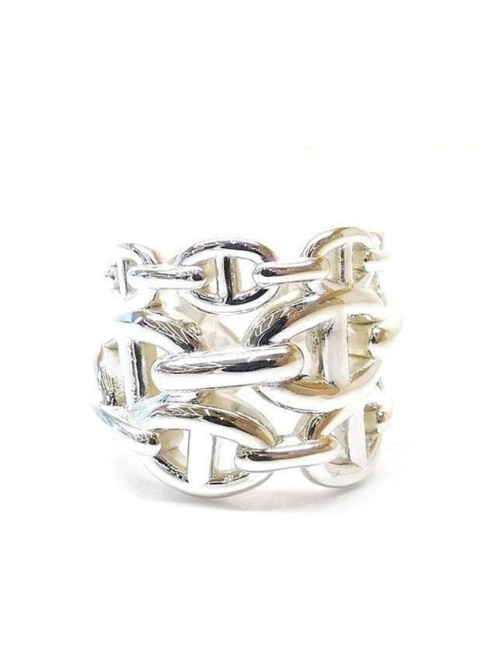 Hermes Ring Chaine D'ancre Enchainee GM 54